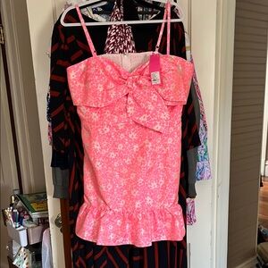 Lilly Pulitzer Pink Floral Dress